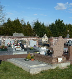 le cimetière 